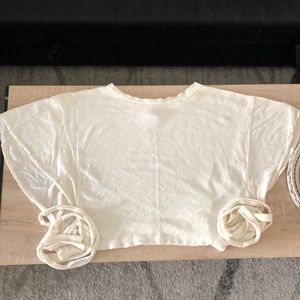 Free People Cropped Tee Sz S